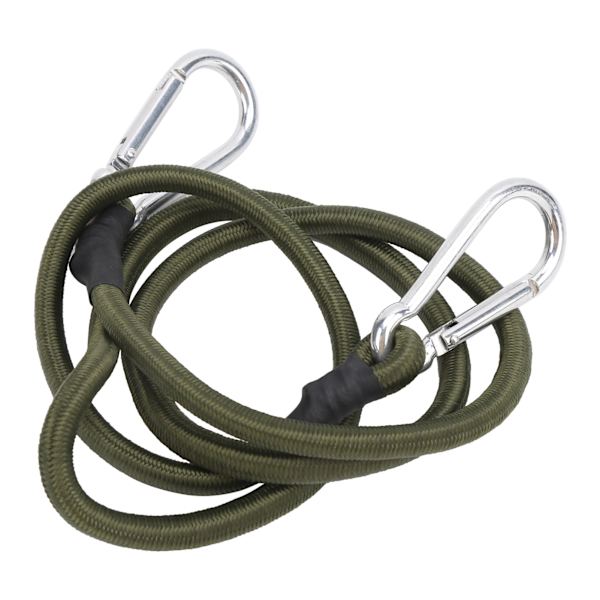 120 cm elastiske reb med kroge, kraftige stropper, elastiske gummireb til camping og fiskeri