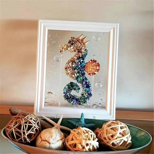 Ocean Glass Art Set, sopii aikuisten tee-se-itse-kokoonpanoon, Fishtail