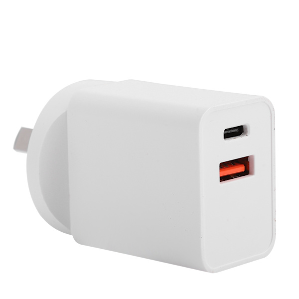 18W bärbar typ C smartphone väggladdare snabbladdningsadapter för IOS 100‑240VAU-kontakt