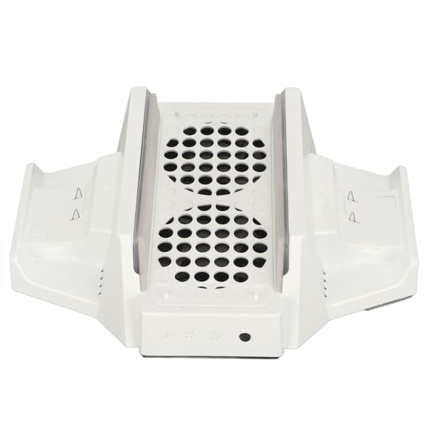 Spilkonsol Kølestativ 4 Niveauer Justerbar Hastighed Køleventilator med Dobbelt Ladestation til Xbox Series S Tilbehør