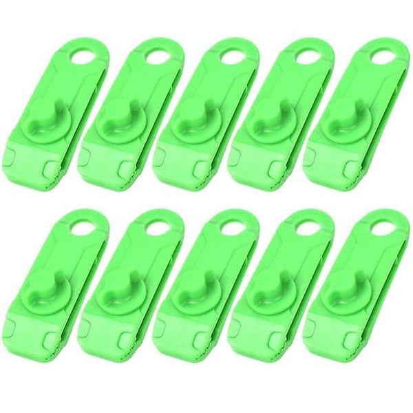 Plasttältmarkisclips Set om 10 Vindrepsklämmor för utomhusbruk