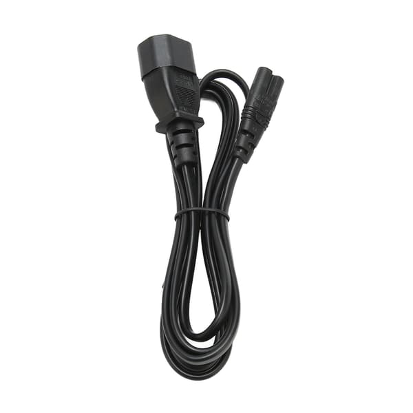 IEC320 C14 til C7 Kabel Hann til Hunn Strømadapterkabel for LCD-skjerm Skriver Digitalkamera 2m