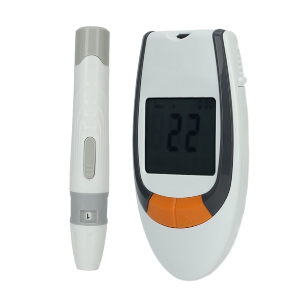 Blodsockermätare Kit 100 Blodsocker Testremsor 100 Lansetter Hög Noggrannhet Diabetes Testare