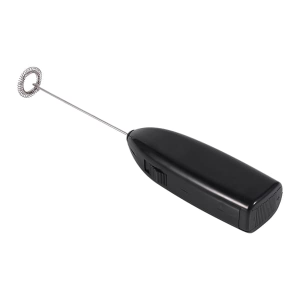 Mini Elektrisk Mælkeskummer og Æggepisker - Sort (1 stk)