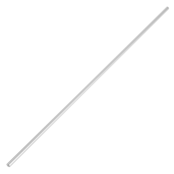 1 st stångstålcylinder linjär axel rak rund stång 6 mm diameter (400 mm)