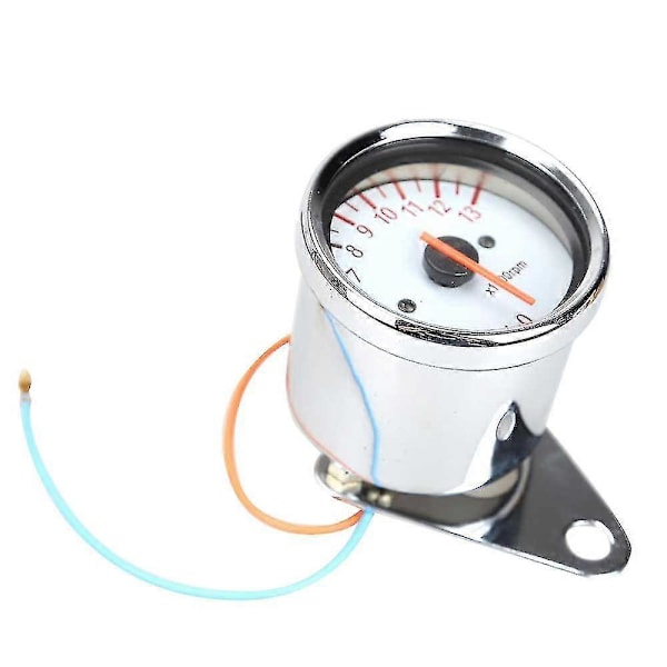 Universal Motorsykkel Scooter 13000rpm Analog Turteller Måler Nattlys Juni 6.15