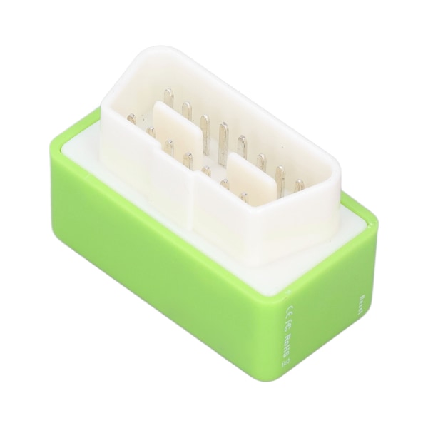 OBD2 ECO Fuel Save Power Chip Tuning Box 15 % ABS Universal for biler siden 1996 grønn green