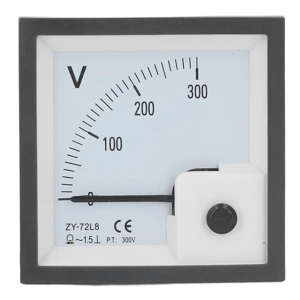 Analog Voltmeter 0‑300V Pekervoltmeter Panel Nålespenningsmåler for utstyr