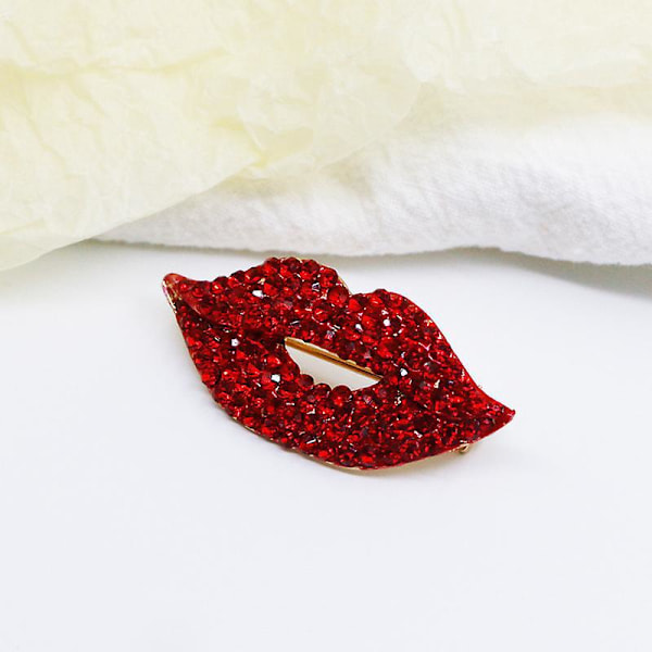 Rhinestone Brosche til Kvinder Stilfuldt Mode Smykke Holdbart og Trendy