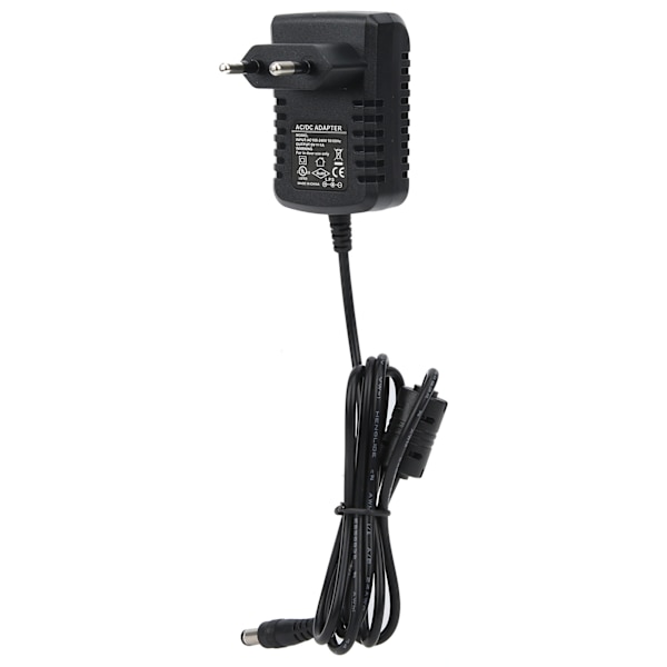 Effektpedal Power 9V 1A för elgitarr Orgel Keyboard Förstärkare 100‑240VEU Plugg