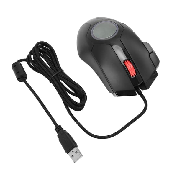 Spelmus 7200 DPI RGB-bakgrundsbelyst 8 knappar BT-mus med eldknapp för bärbar dator PC