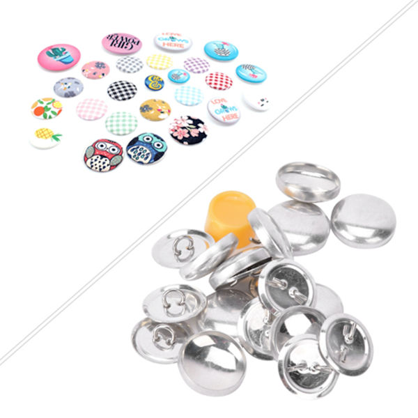 Cover Knappsats Rund knappbas Gör-det-själv handgjorda hantverk Spännetillverkningsverktyg20MM