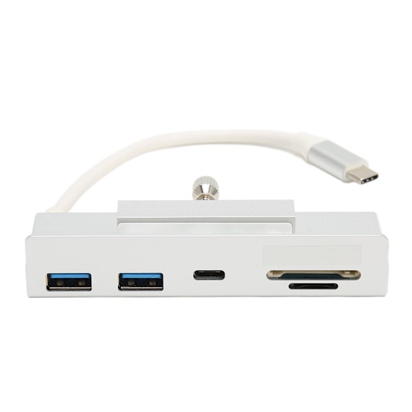 För OS X AIO PC USB C Hub 6 i 1 USB3.1 Gen2 10 Gbps Plug and Play Typ C Clamp Hub för 24in datoröverföring