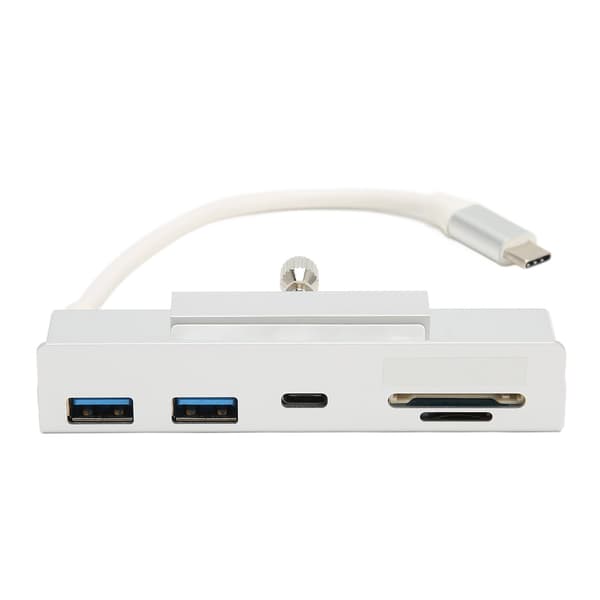 Til OS X AIO PC USB C Hub 6 i 1 USB3.1 Gen2 10 Gbps Plug and Play Type C Klemme Hub til 24 tommer computeroverførsel