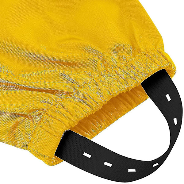 Vedenpitävät unisex-lasten sadehousut - Tuulenpitävät kurahousut 128 Keltainen
