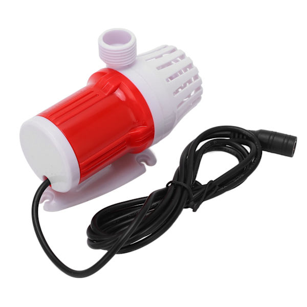 Booster Pump Water Kierrättävä Harjaton 1200L/h 20W DC12V akvaarioakvaarioon