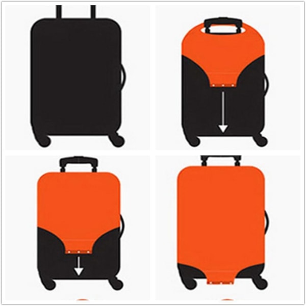 Provence XL (29-32 tommer) elastisk koffertdeksel - bagasjebeskytter for 18-32 tommers koffert