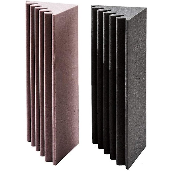 50cm Ljuddämpande Studio Skum, Vinkel Ljudisolering Vägg Skum Akustiska Paneler Bar