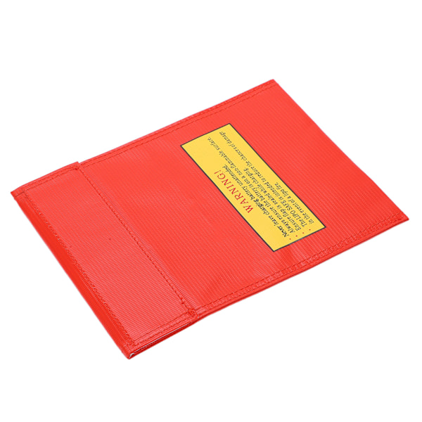 18x23cm RC Lipo Batteripose eksplosjonssikker Liposekk for lading og oppbevaringRød