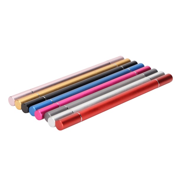 8 st pennor med 2 funktioner, elegant, kompakt, lätt, stabil, känslig touchpenna för iPhone, för IOS-surfplatta