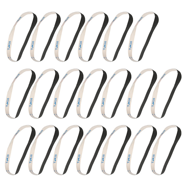 20 st slipande band slipande sandpapper rullar mental slipning polering avgradningsverktyg 60 #