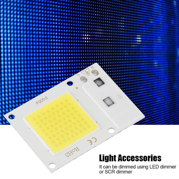 20W 220V høyspent COB lyskilde høyeffekts LED-chip lystilbehør kaldhvit