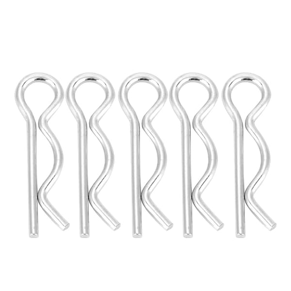 R Splitstift Låsesplint Fastgørelsesclips Blankforzinket (2*40mm 20 stk)