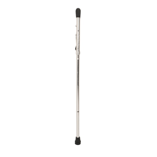 Walking Stick 5-sektion Vikbar aluminiumlegeringsstav Anti-skid gummipad Trekking Stick Silver