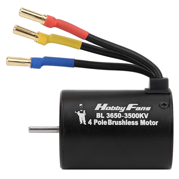 HOBBYFANS 3500KV Borstlös Sensorlös Motor Tillbehör Passar för HSP 94123 1/10 RC Bil
