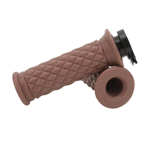 1 Par 22mm Gasshåndtak Universell Komfortabelt Grep Passer for Scooter GY6 50cc 80cc 125c 150cc Brun
