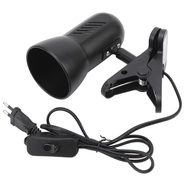 LED Klemmelampe Arbeidslampe 360 Graders Roterbart Hode E27 Bordlampeholder Plug and Play Clip On Leselys EU Plugg 85‑265V
