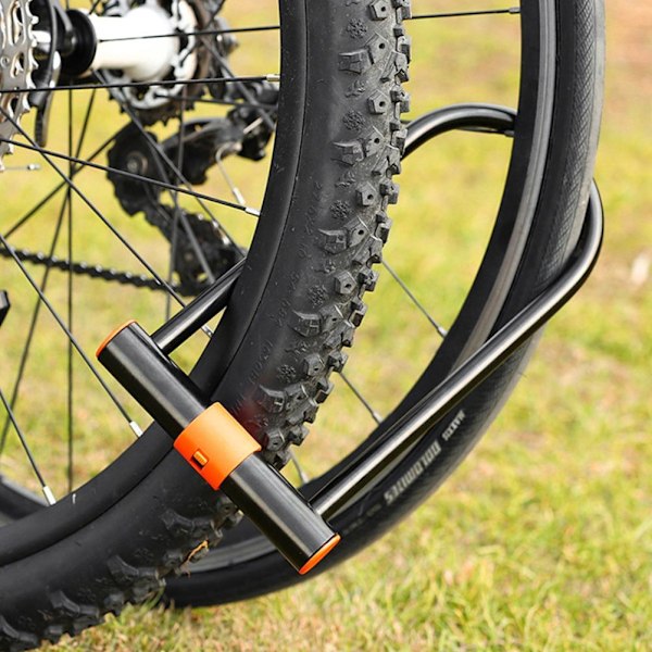 Cykellås med tyverisikret stålkabel Cykellås monteringsbeslag til racercykel Mountainbike Elcykel Foldecykel