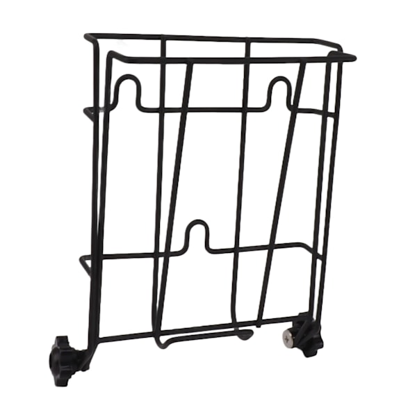 Rustfrit Foldbar Isskovlholder i Metal - Heavy Duty Isskovlholder til Isspand, Køkkenfryser, Bar, Fest, Bryllup