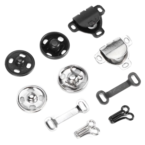 100 Par Trykknapper Messing Snap Fastener Slips Krog Installation Nitte Sy Tilbehør