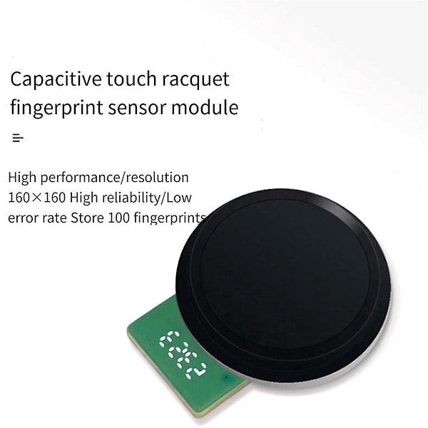 Fingeravtrycksigenkänningsmodul ZW0642 Kapacitiv Touch Fingeravtryckssensor Modul Dörrlås Insamlingsmodul, A-B10