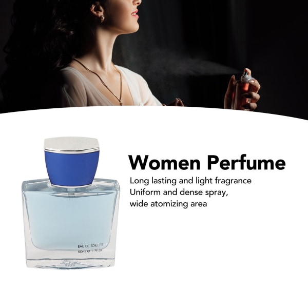 Damparfym Långvarig lätt parfym Uppfriskande doftspray för dagligt liv Arbete 50 ml