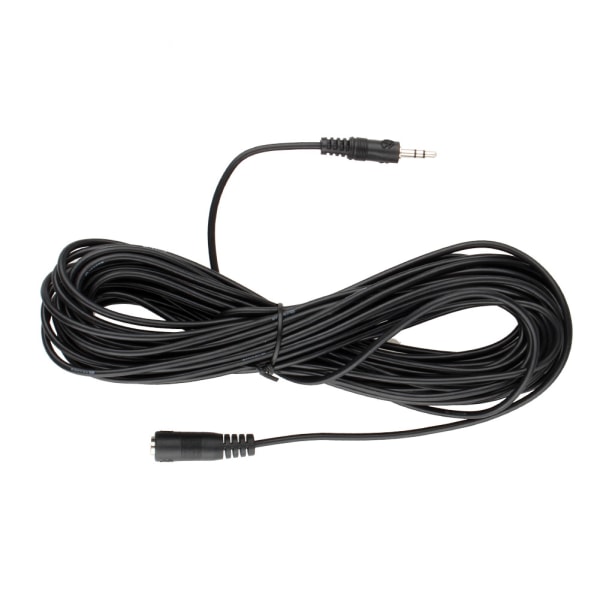10M 32FT 3,5 mm IR Infrarød Repeater Jack Forlengelseslydkabel for IR-mottaker