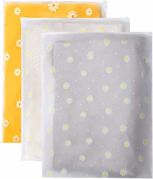 Reusable Zip Storage Bags 10-pack 40x50cm Waterproof Organizer for Travel & Clothes [JUN]
