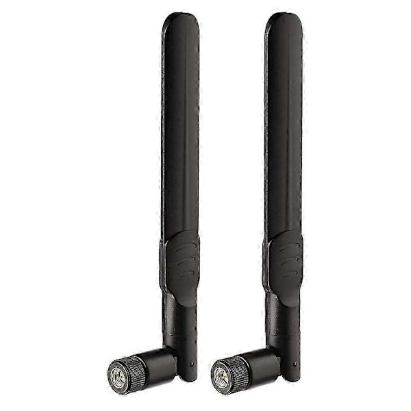 4G LTE Antenne 8DBi SMA Plugg Antenne (2 Stykker) Kompatibel 4G LTE Ruter Hjemmetelefon Hotspot Mod