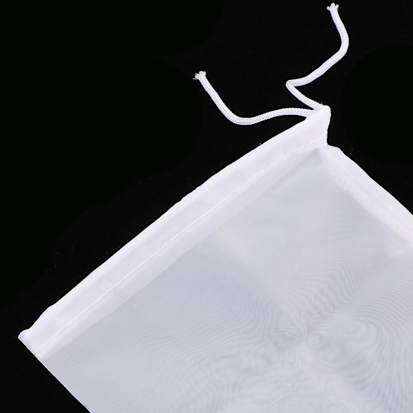 20 st Mjölk Kaffe Juice Återanvändbar Nylon Mesh Silpåse 15 x 20cm
