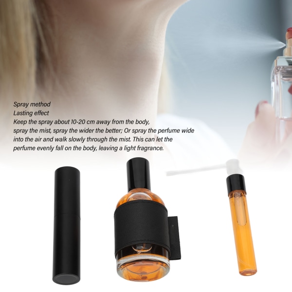 Dameparfymegaveparfymeduft Langvarig aromasett Kroppsspray 50ml med 10ml parfymeprøve