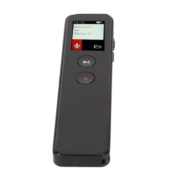 Digital röstinspelare med högtalare Bluetooth 5.0 Intelligent brusreducering Röstaktiverad inspelningsenhet MP3-spelare 32GB