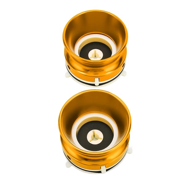 1 par NAB navadaptere Professionel poleret aluminiumslegering 10 tommer åbner til Studer ReVox til Akai til Teac