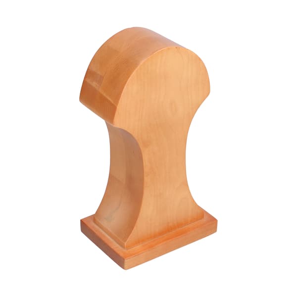 Hovedtelefonstativ Bøg Unik Form Skridsikker Stabil Headset Bøjle Display Holder Rack