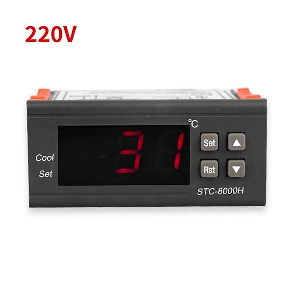 STC-8000H Temperaturkontrol til fiskemaskine 220V