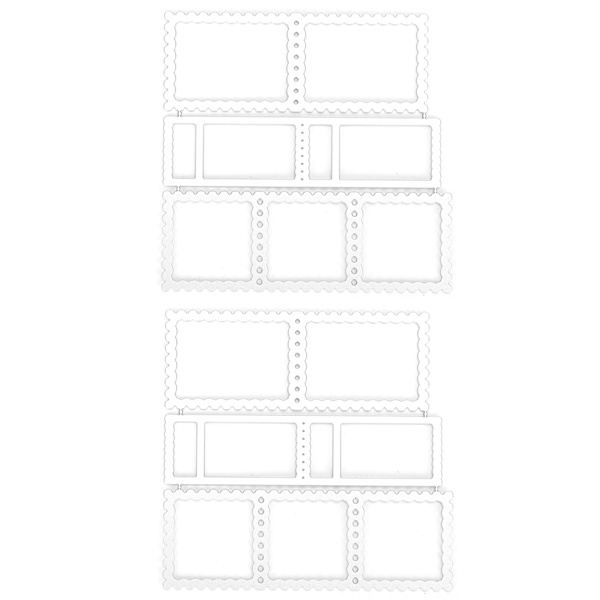 2st metallskärning stans stencil stämpel ram DIY Scrapbooking prägling papper kort mall