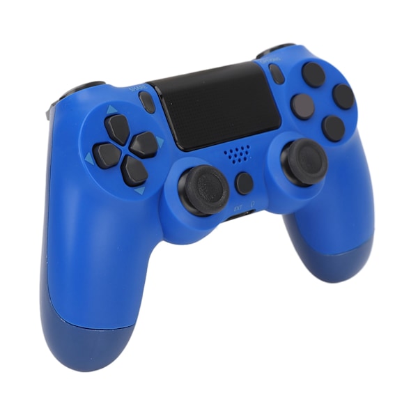 Trådløs spilcontroller Multifunktionel Dual Vibration Bluetooth Gamepad til PS4 Game Controllers Blå