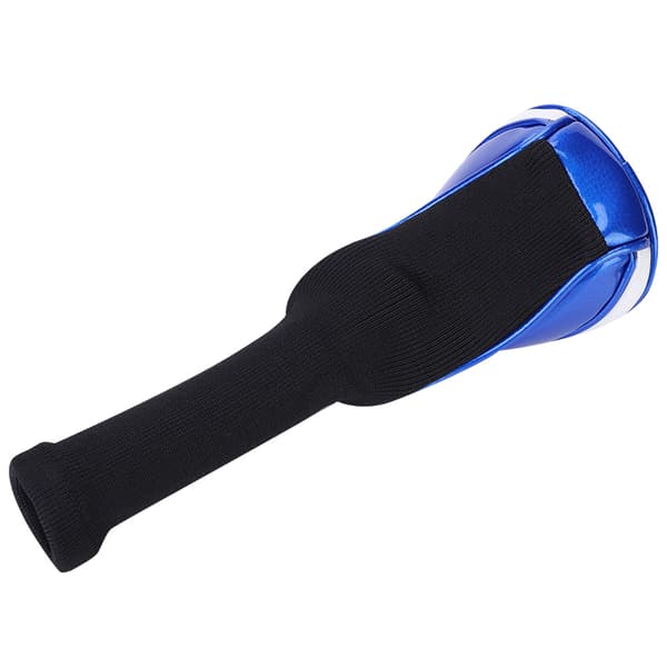 Blå PU og elastisk bomull Golfkølle Driver Headcovers Hodebeskytter Golftilbehør #5 Wood