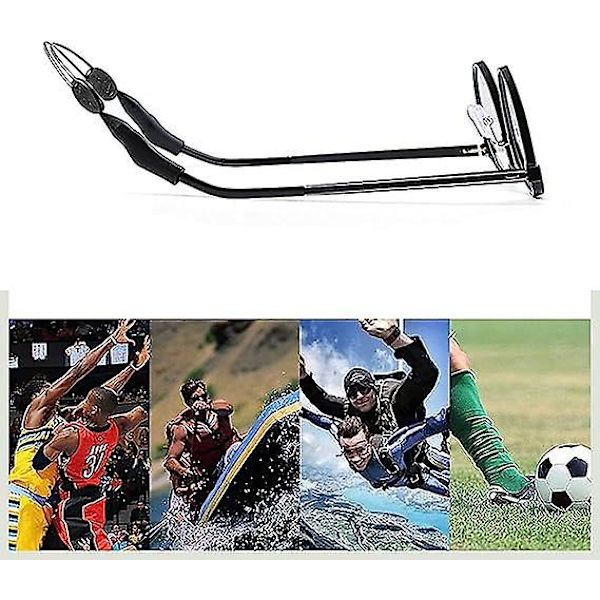 Justerbar sportglasögon sladd set - 10 stycken för män och kvinnor