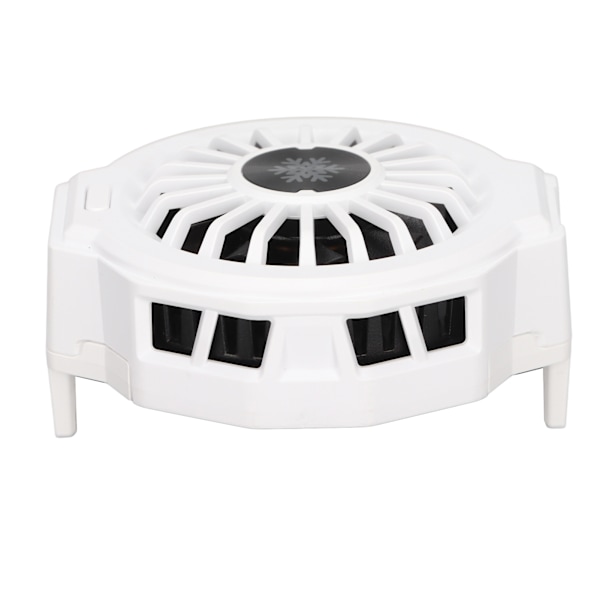 Matkapuhelimen jäähdytin LZF10 Semiconductor Refrigeration Phone Cooling Stand Fan RGB-värikkäällä valolla pelaamiseen (valkoinen perusmalli)